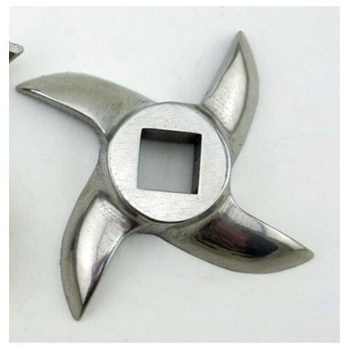 1PC 8# 10# 12# 22# 32# Meat Grinders Blade Mincer Replacement Spare Silver Steel