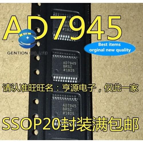 10PCS AD7945BRSZ AD7945BRS AD7945 SSOP20 da converter 12 in stock 100% new and original