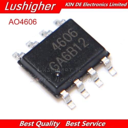 10pcs AO4606 SOP8 4606 SOP A04606 SMD POWER MOSFET New Original
