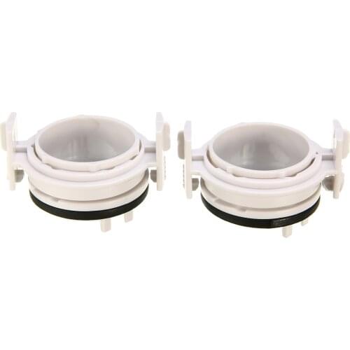 2Pcs Durable H7 HID Bulb Base Conversion Adapter Holder For BMW E46 3 Series 1999 - 2006 H7 HID Bulb Adapter