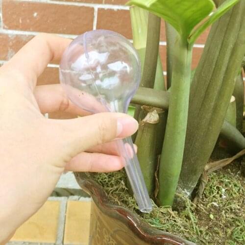 Automatic Watering Round Ball Plastic Clear Watering Water Feeder Cans Home Garden Pots Device Self Watering Kits