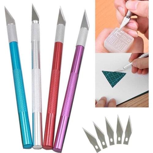Home Hardware Craft Artwork Cutting Knife DIY Carving Knife Stencil Scoring Hobby Model Repairing Sculpture Scalpel Knife