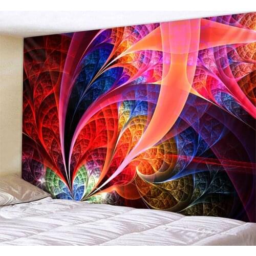 Creative pattern art flowers Tapestry Indian Mandala Tapestry Wall Hanging Tapestries Boho Bedroom Wall Rug Couch Blanket