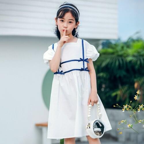 Summer Childrens Dress Big Girls Clothes Size 110/160 Kids Dresses for Girls