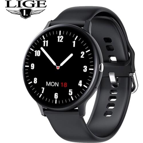 LIGE New Smart Watch Bluetooth Call Heart Rate Blood Pressure Monitoring Fitness Tracker Men Smartwatch Women Sport Wristband