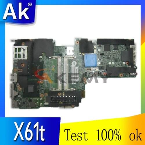 Akemy laptop motherboard for lenovo X61t 43Y9032 48.4B401.021 L7500 GM965 DDR2 Main board