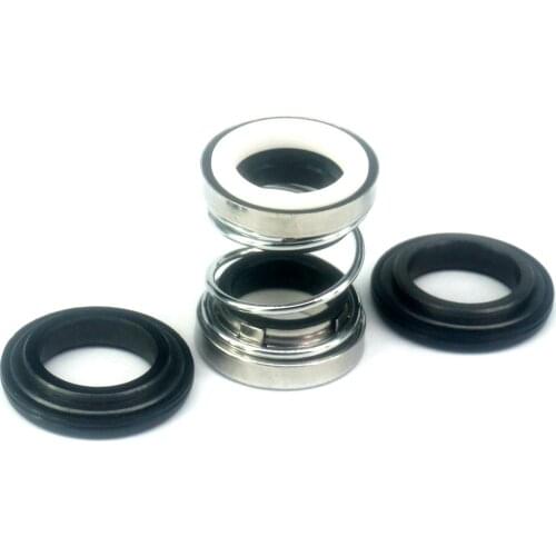 Set 12-30mm Water Pump Mechanical Shaft Seal Single Coil Spring for Submersible Pump 0.6MPa