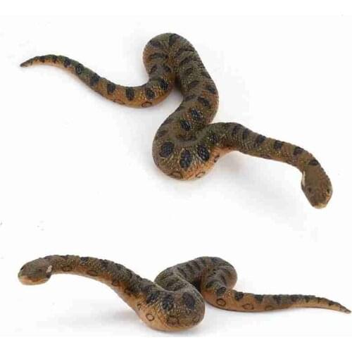 Simulation Viper Toy Realistic Rubber Fake Snake Scary Halloween Props Joke Prank Gift Playing Jokes Toys