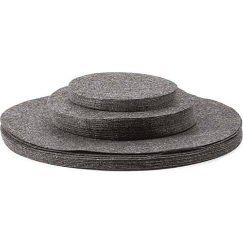 48pcs Felt Plate Divider Soft Protectors Liner Storage Organizer Stacking Moving Felt Dish Protection Anti-Friction Pad For Pots