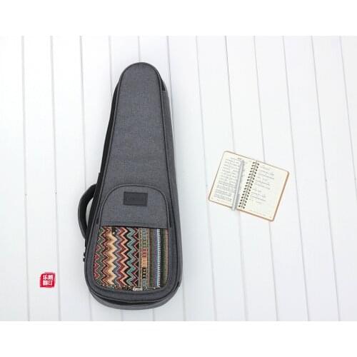 Ukulele Bag Case Backpack Bohemian Thicken Handbag Soprano Concert Tenor 21 23 26 Inch Size Ukelele Mini Guitar Gig Quality