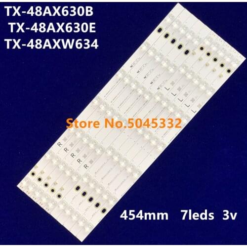 LED backlight strip for Pnas onic TX-48AX630B TX-48AX630E TX-48AXW634 480TV05 480TV06 V2 BX-48S04E01-2BBH2 MX-48S04E03-2CCJ3