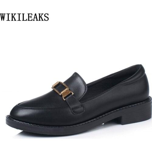 Harajuku Shoes Loafers Women Slip on Shoes for Women Korean Fashion Leather Casual Lolita Shoes Zapatos Casuales De Mujer Scarpe