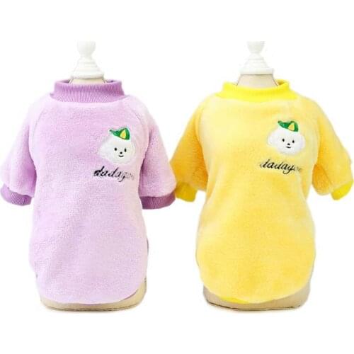 Winter Clothes for Dogs Warm Fleece Dog Coat French Bulldog Sphinx Cat Hoodie for Small Dogs Chihuahua Yorkie Pug Puppy Costume