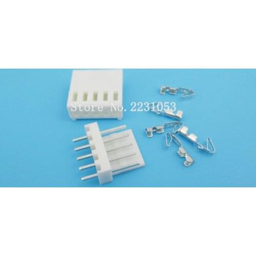 20 Sets KF2510-5P KF2510 5 Pin 2.54mm Pitch Terminal / Housing / Pin Header Connector Adaptor