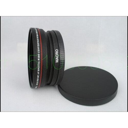 77mm 0.45x WIDE Angle + Macro Conversion LENS 77 0.45 Black