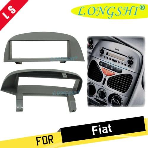 1 DIN Car Radio fascia for FIAT Siena Palio 1996-2004 Albea 2002-2004 Weekend 2002 Dash Trim Kit Surrounded Frame Dash Trim Kits