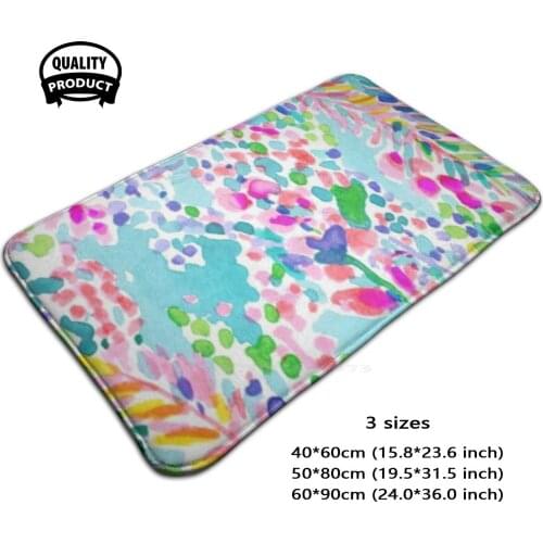 Design Comfortable Door Mat Rug Carpet Foot Pad School Preppy Summer Summery Art