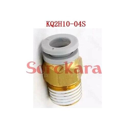 KQ2H10-04S One-Touch Fitting Push In Male Connector Applicable Tubing O.D. 10mm Port Size G1/2" KQ2H10-04S SMC Type