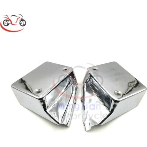 Motorcycle Chrome Fairing Battery Cover For Honda Shadow 750 00-09