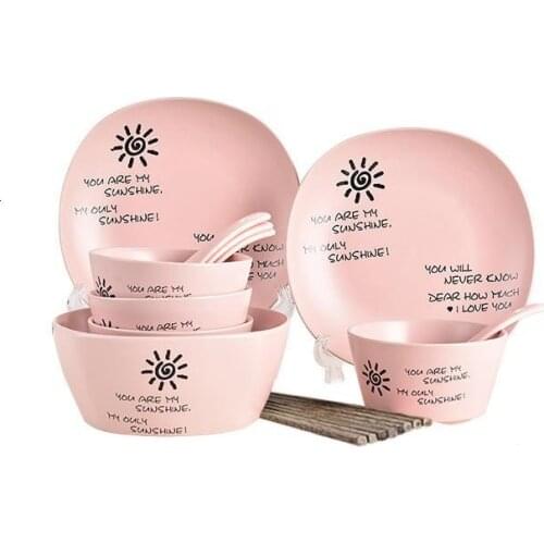 Korean Dish Plate Noodles Tigela Coconut Crockery Ice Cream Flatware Utensil Soup Kitchen Dining Bar Dinnerware Ceramic Bowl