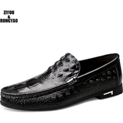 自由与荣耀 Mens Leather Shoes