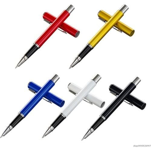 Metal Gel Pen with Removable Pen Cap Assorted Colors Black Gel Pen Signature Pen Birthday Gift for Women Men Teacher wholesales