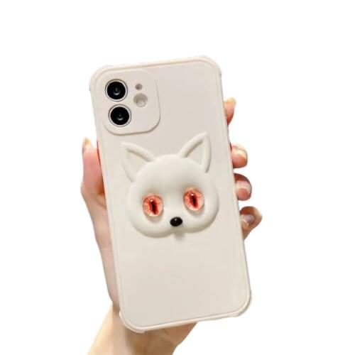 Cartoon Phone Case for Iphone 7 8 X XR XS Scratch Resistant Case for Iphone 11 Anti-drop Silicone Shell for Iphone 12 Pro Max
