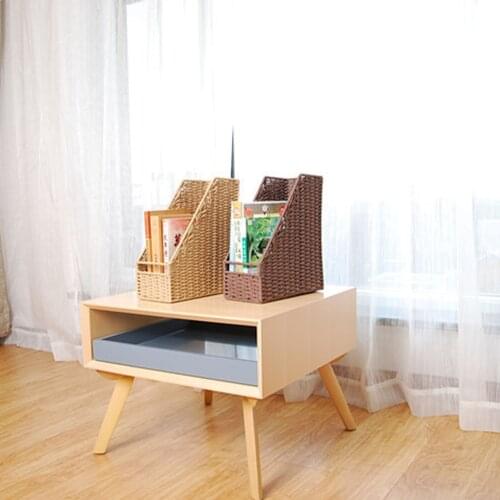 Desk File Organizer Foldable Magazine File Holder Storage Box Home Office Storage Case Storage Basket Organizer