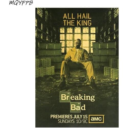 American TV Series Jueming Poison Master Kraft Paper Poster Home Decoration Painting Wall Sticker 50.5x3cm