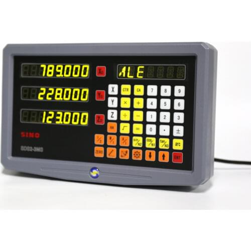 SINO 3 Axis DRO SDS2-3MS CNC Milling Digital Readout Display SDS3MS For Lathe Milling Machine Counter