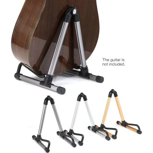 Foldable Guitar Stand Lightweight Electric Guitar Holder Bass Ukulele Stringed Instrument Stand Holde Guitar Accessoriesr