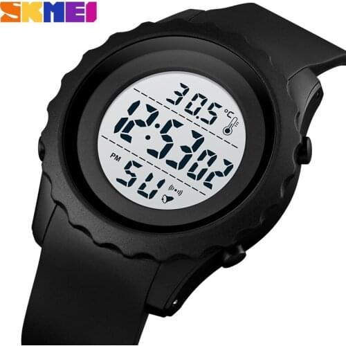 Skmei Fashion Trend Multifunctional Mens Watch LED Luminous Waterproof Outdoor Sports Digital Watch 1745