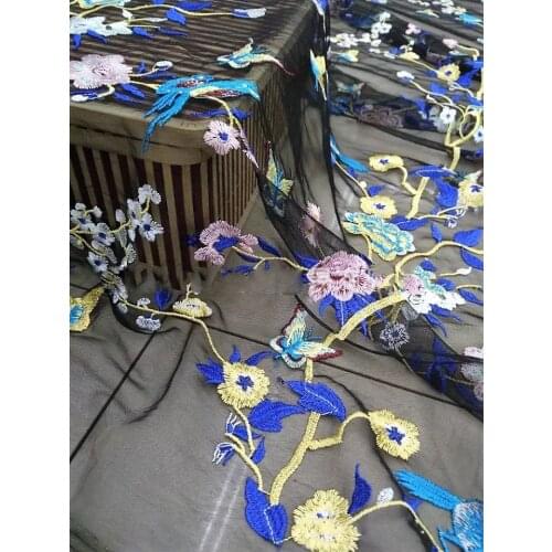 Bridal lace fabric luxury lace fabric tulle fabric african white lace fabric high quality lace 2019 DYSGZL9