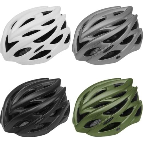 HOT Bicycle Helmet Men Women MTB Road Cycling Helmets Ultralight Integrally-Molded EPS+PC Bike Helmet Capacete Ciclismo