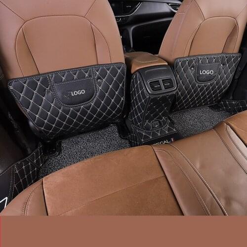 Protective Rear Seat / Center Armrest Back side Anti-Kick Mat For Buick Regal 2017 18 19 AAB272