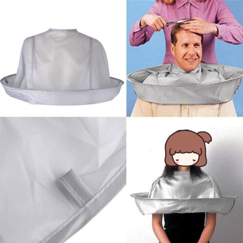 1pc Hair Warp DIY Hair Cutting Cloak Umbrella Cape Salon Barber Home Hairdressing Cape Cover Cloth Hair Accessories