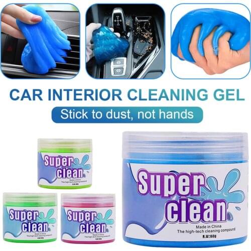 160g Super Dust Cleaner Clay Car Interior Cleaning Gel Dust Remover Cleaning Slime Detailing Putty Keyboard Air Vent Computer