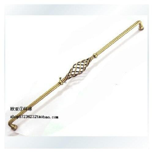 2pcs/lot Antique bronze /KB022-480mm antique european-style ambry door handle rural idyll boutique wardrobe drawer handle