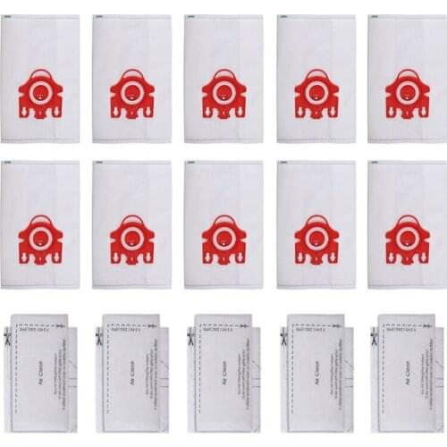 20x Dust Bag Vacuum Cleaner Filter Bag for Miele FJM Air Clean Vacuum Cleaner