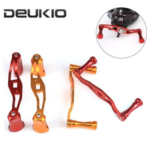 85MM Metal Fishing Reel Handle DIY Handle Rocker Replacement for A/D/S Brand Bait Casting Reels Fishing Reel Accessories