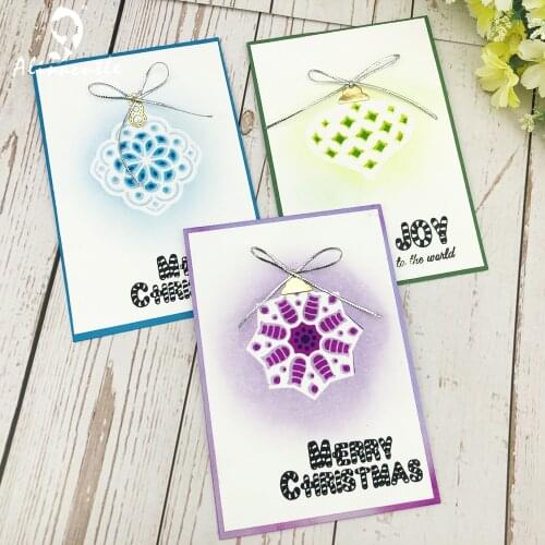 3PC Layering Doily Metal Cutting Die Scrapbooking Paper Craft Handmade Album Card Alinacutle Art Pounch 20102307