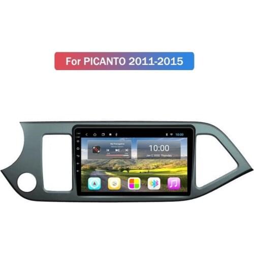 Android Octa CoreCar Multimedia Player For KIA PICANTO MORNING 2011-2014 Car Radio With Wifi 4G AHD DSP Bluetooth CARPLAY