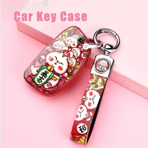 TPU Car Key Cases Cover For Hyundai Creta I10 I20 IX25 IX35 Tucson Elantra Verna Santa Fe 2016 2017 2018 Accessories Keychain