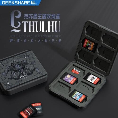 Geekshare Nintendo Switch Game Card Case NS Game Card Case Cassette Storage Box For Nintendo Switch Accessories