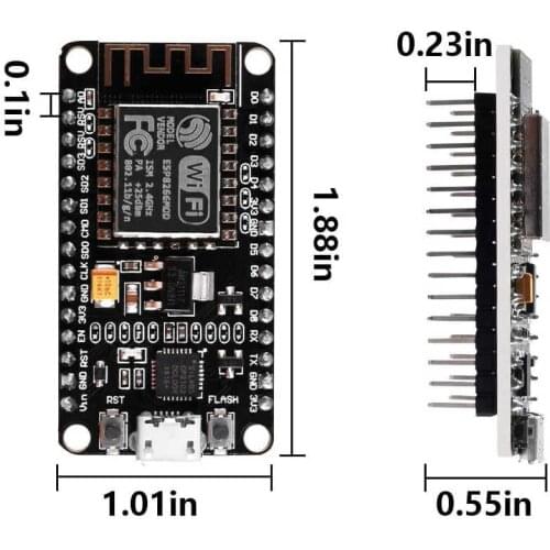 ESP8266 NodeMCU CP2102 ESP-12E WiFi Internet Development Board Open Source Serial Wireless Module for Arduino IDE/Micropython