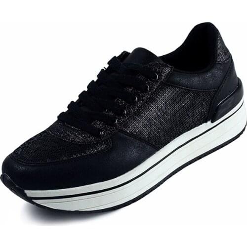 Large Size Height Increasing Insole Sneakers Fashionable All-Match Scale Pattern Casual Womens Shoes Thick Sole Increased 6cm