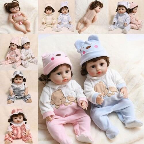 JINGXIN Princes 45cm Reborn Bebe Doll Full Silicone Curl Hair Reborn Baby Dolls Handmade Bath Play Toy Waterproof Gift for Kid
