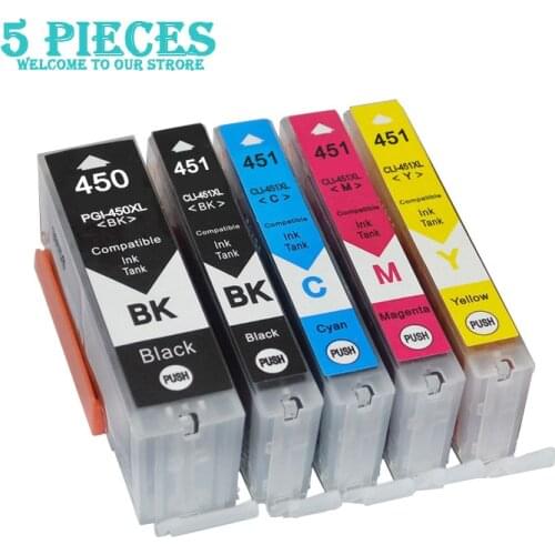 LuoCai PGI 450 CLI 451 For Canon Compatible Ink Cartridges IP7240 MG5440 MG6340 MX924 MG7140 MG6440 PGI-450 CLI-451 Printer 450