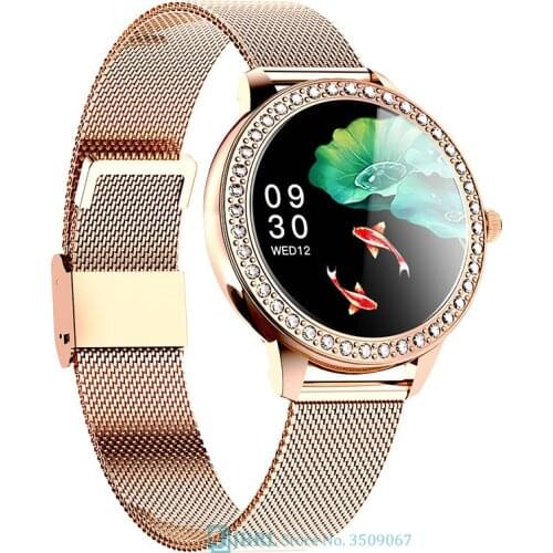 Fashion Diamond Smart Watch Women Fitness Tracker Electronics Wristband For Andriod IOS Smart Clock Luxury bracelet Smartwatch