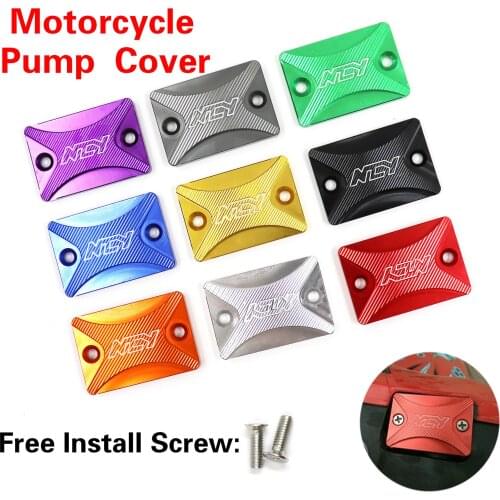 Motorcycle CNC Multi-color Modified Aluminum Alloy Upper Pump Cover Oil Pot Cover Oil Cup Cover Protective Pump Cover for NCY